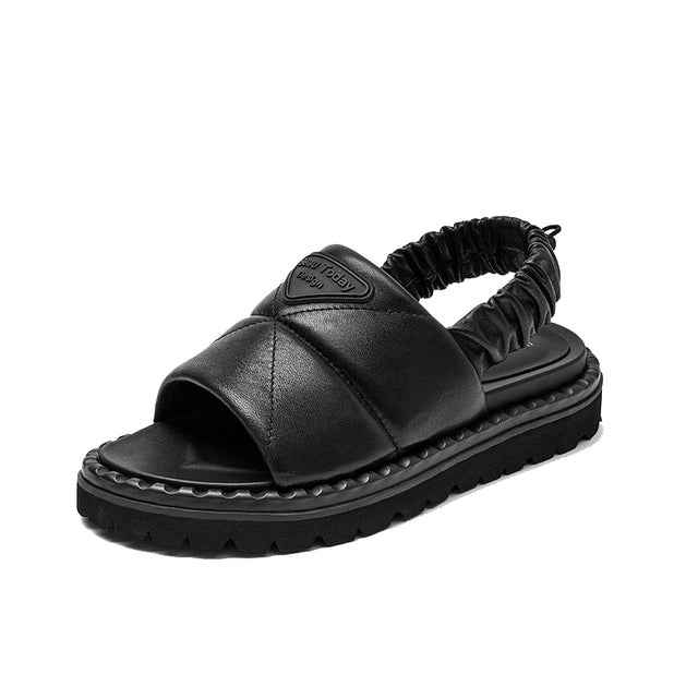 USS Shoes Litcy Women's Leather Elastic Band Sandal