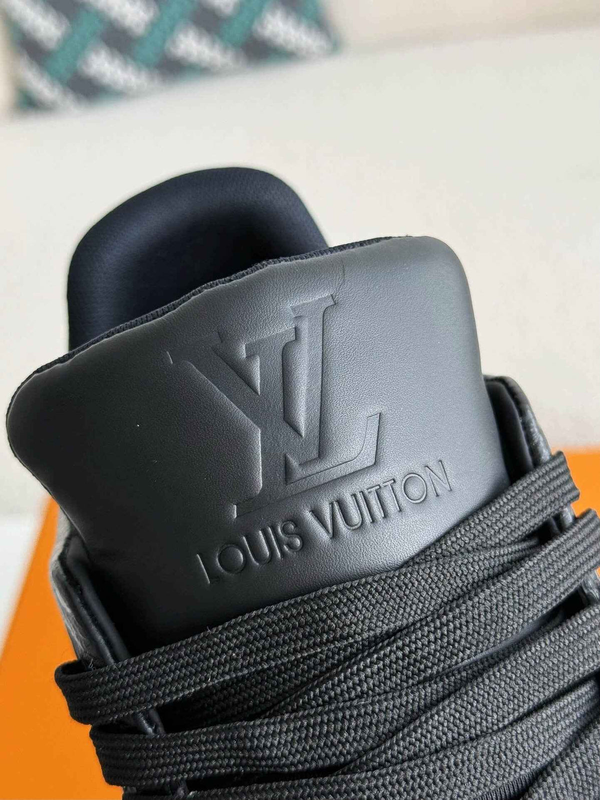 Monogram Trainer All Black Sneaker