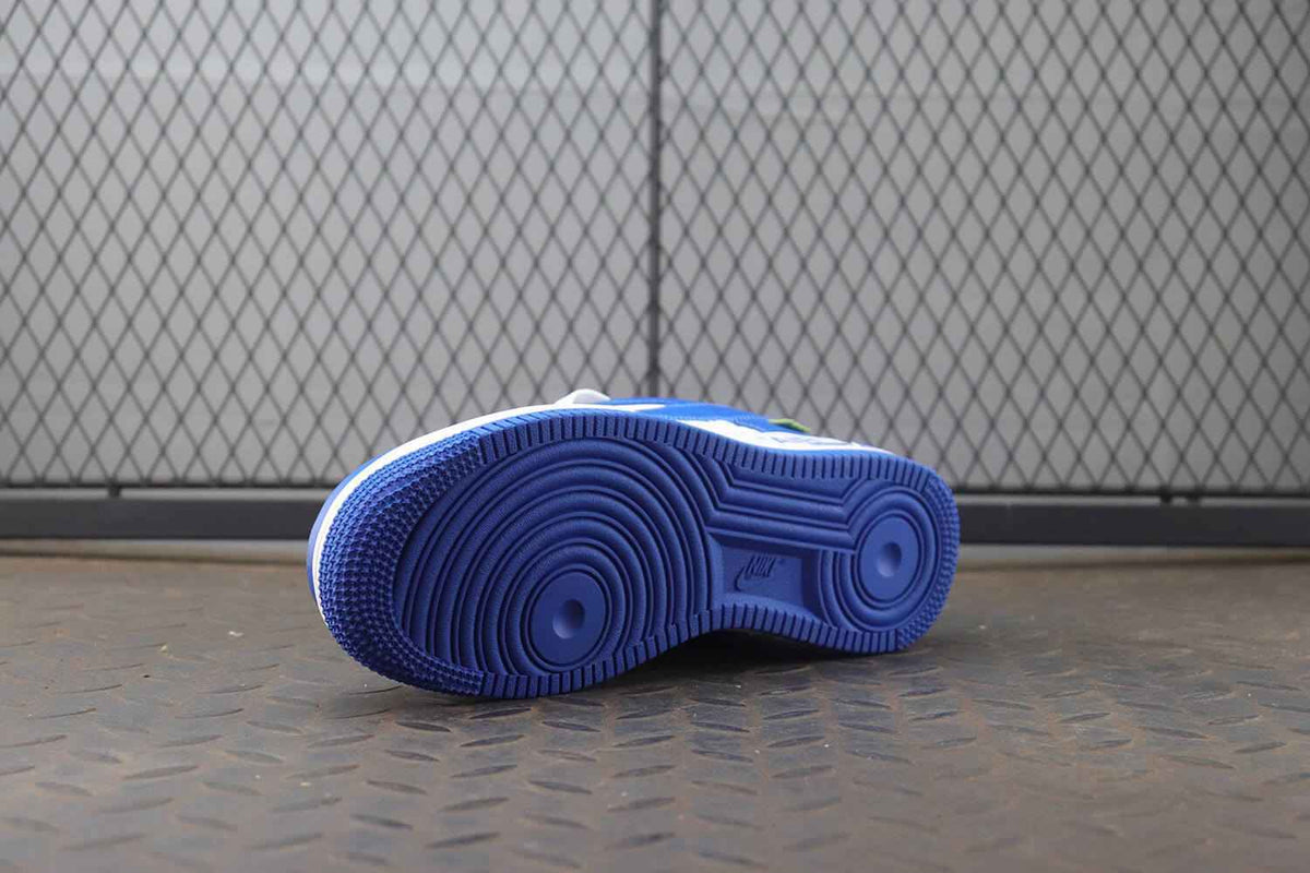 Monogram X Air Force 1 Low Blue White Sneakers