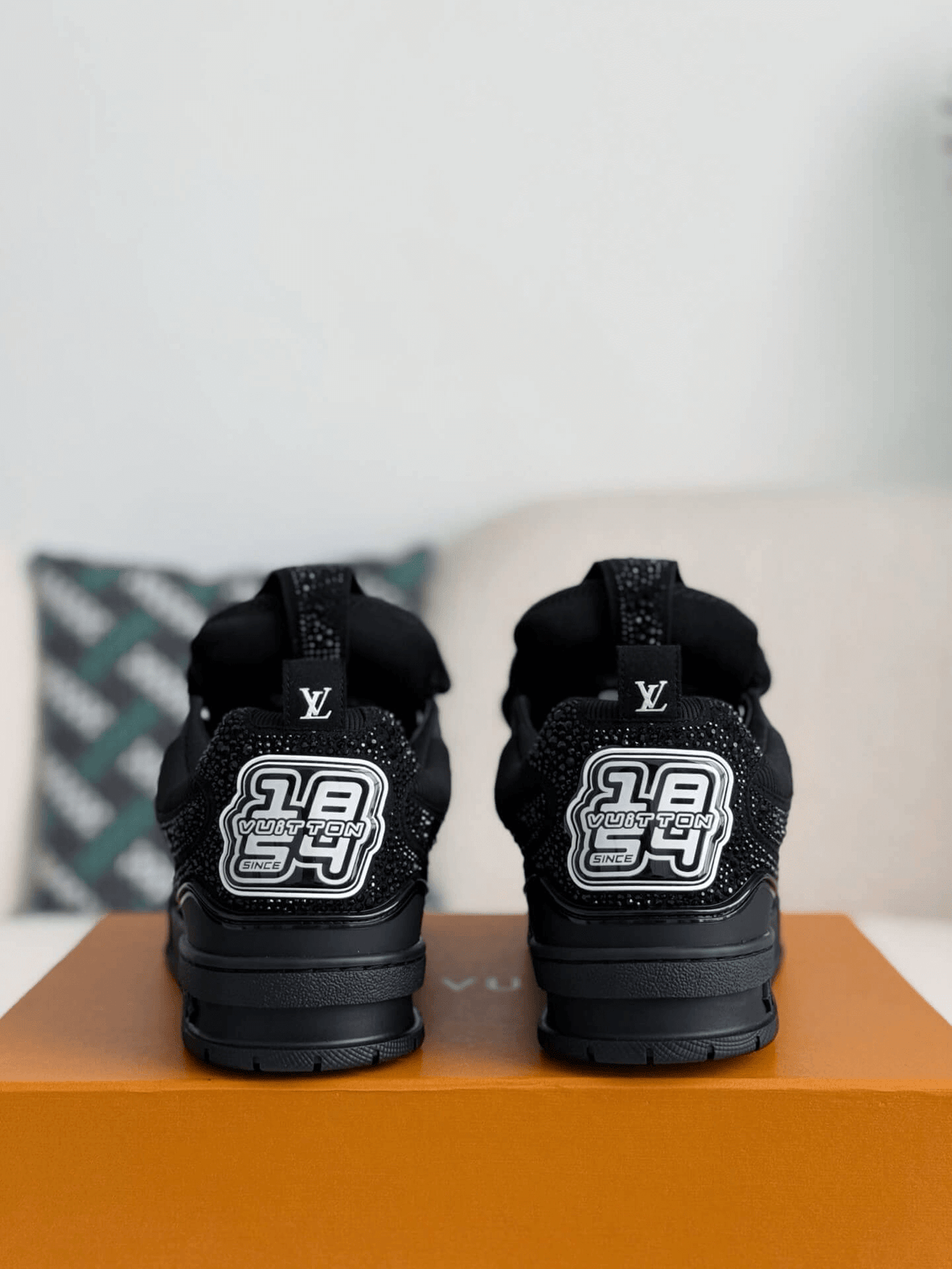 Louis Vuitton LV Skate Black Sneaker CUSTOM