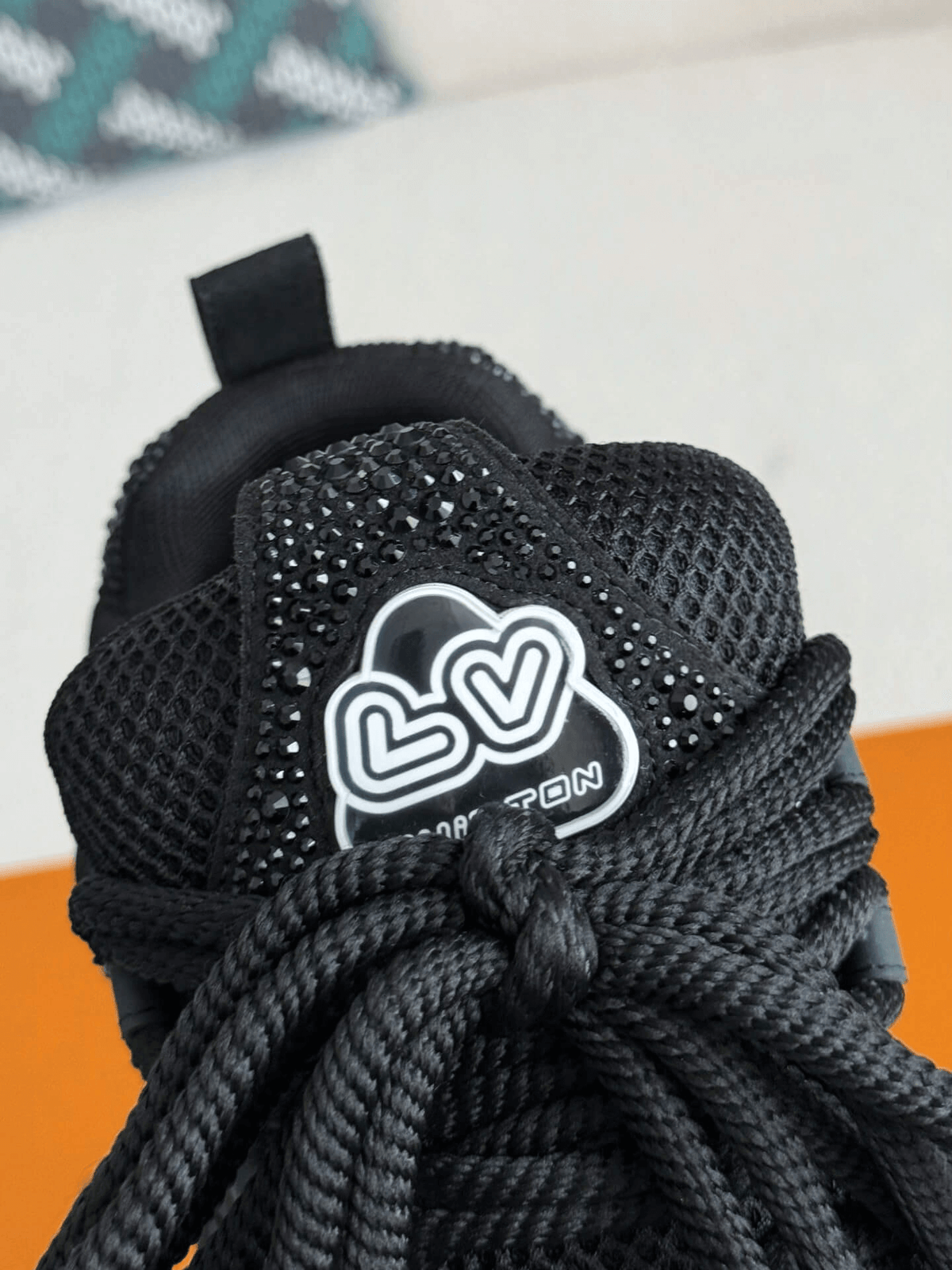 Louis Vuitton LV Skate Black Sneaker CUSTOM