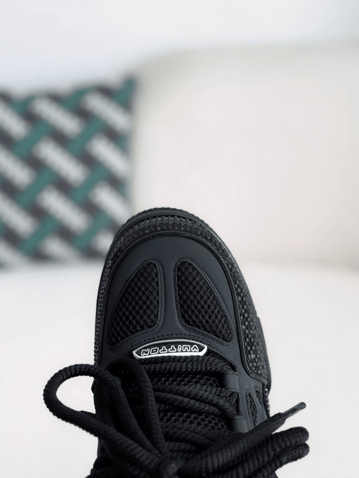 Louis Vuitton LV Skate Black Sneaker CUSTOM