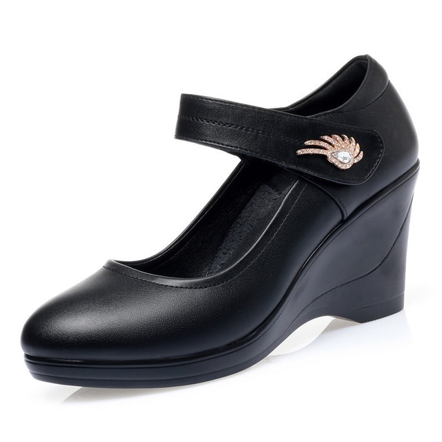 USS Shoes Lucy Women's Wedge Platform Shoes - Luxuryurbanwear