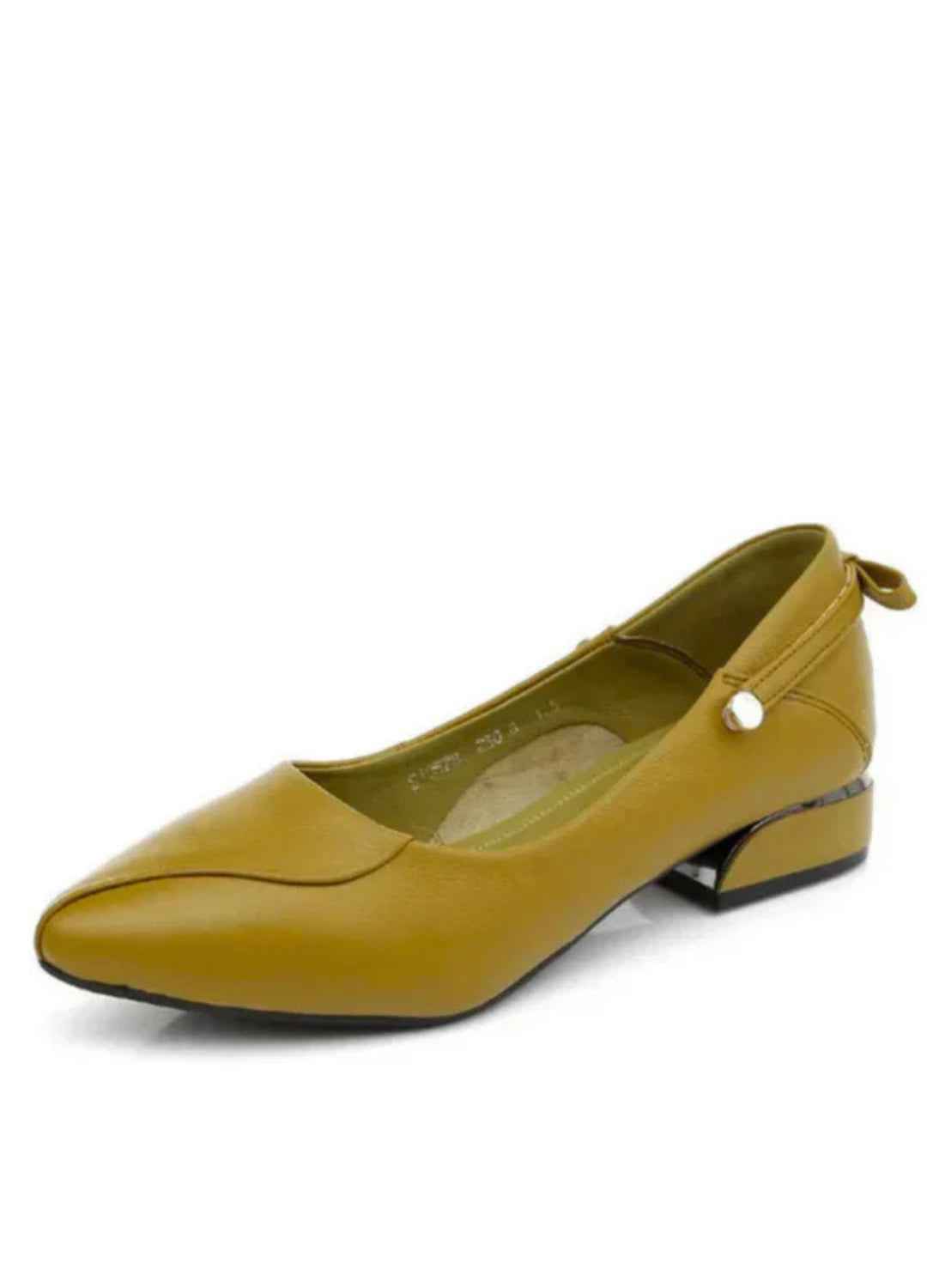 USS Shoes Lupe Women's Low-Heel Dress Pumps Sale Drop Green (Size 8)