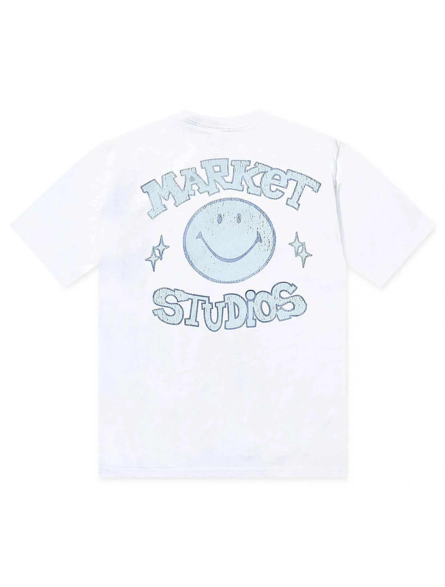 Market Studios Smiley Old School Tee - White