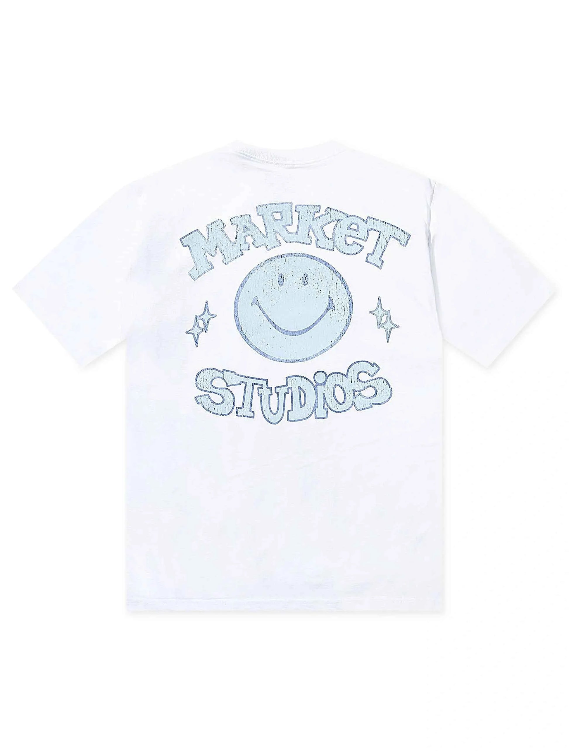 Market Studios Smiley Old School Tee - White