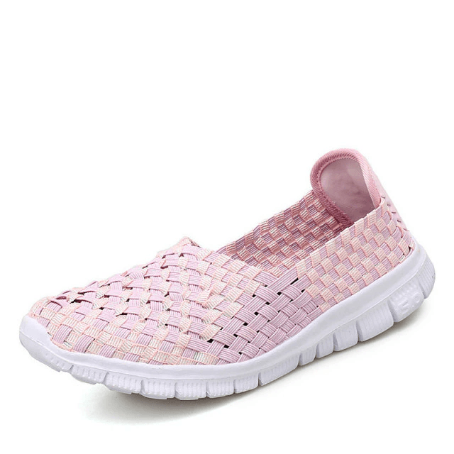 Majo Women's Knit Comfortable Loafer Walking Shoes