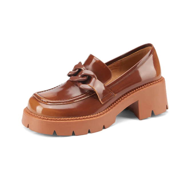 May Women's Chunky Heel Platform Shoes - Luxuryurbanwear