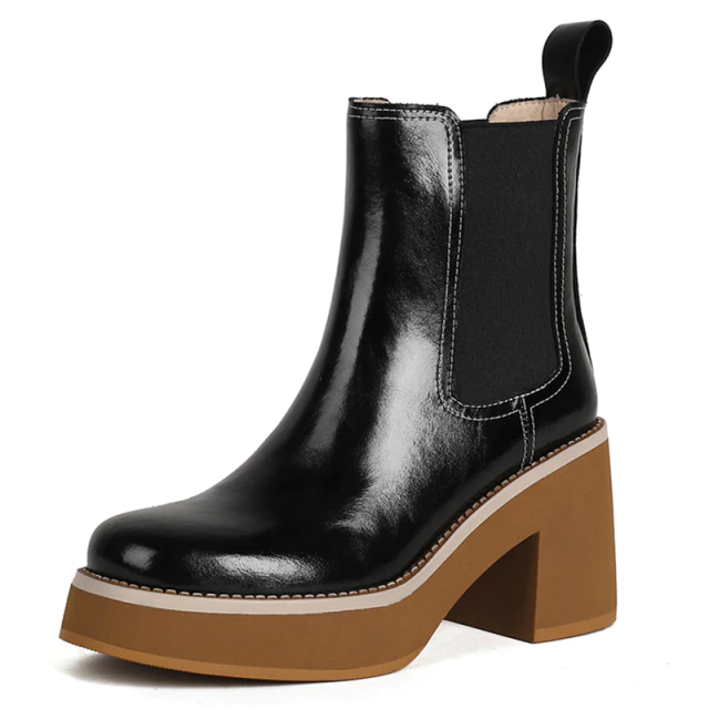 Mayorka Women's Leather Chelsea Boots - Luxuryurbanwear