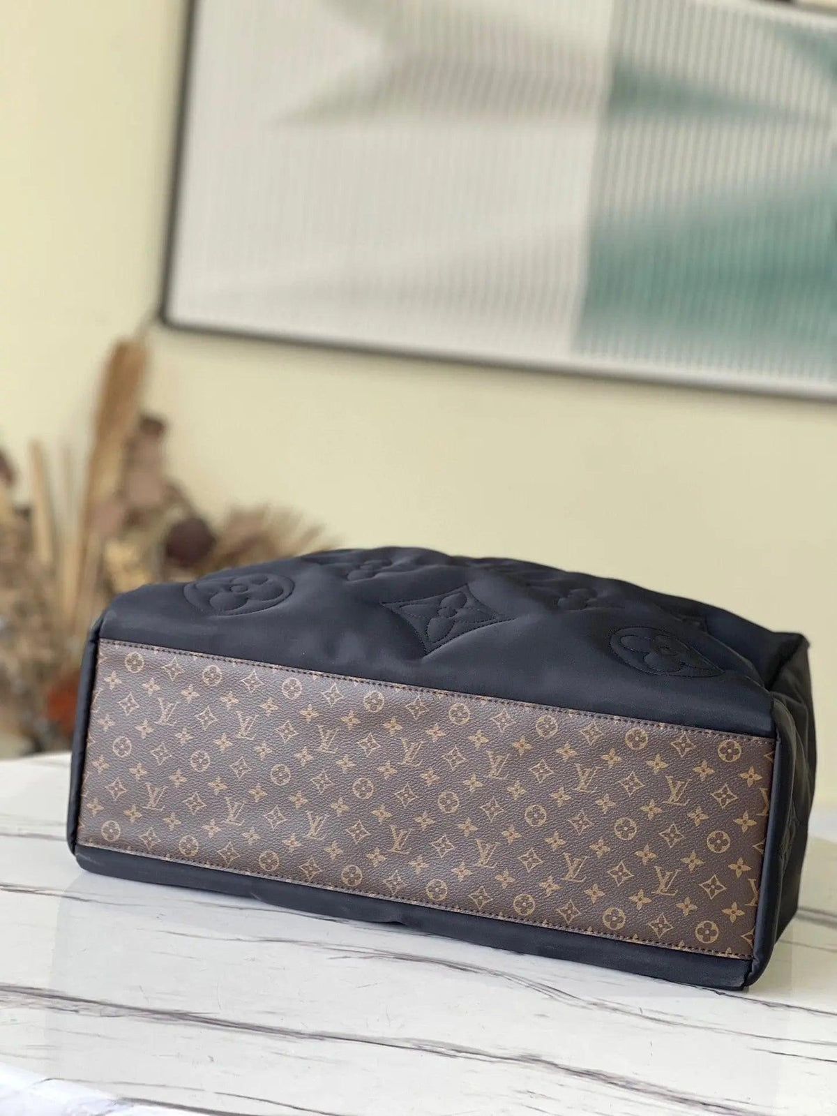 New Fashion Women's Bags LUV OnTheGO EcoDesign MONOGRAM BLACK A014 sneakerhypes