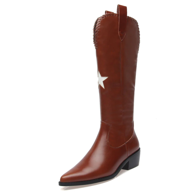Noah Women's Autumn Winter Knee High Boots - Luxuryurbanwear
