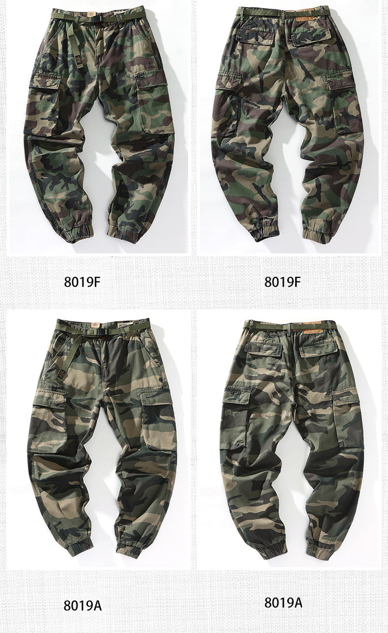 Eagle Camo Slim Fit Cargo Pants