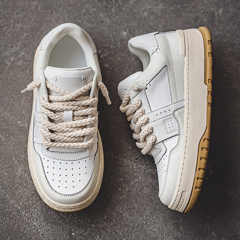 Rope Court Low - Beige White