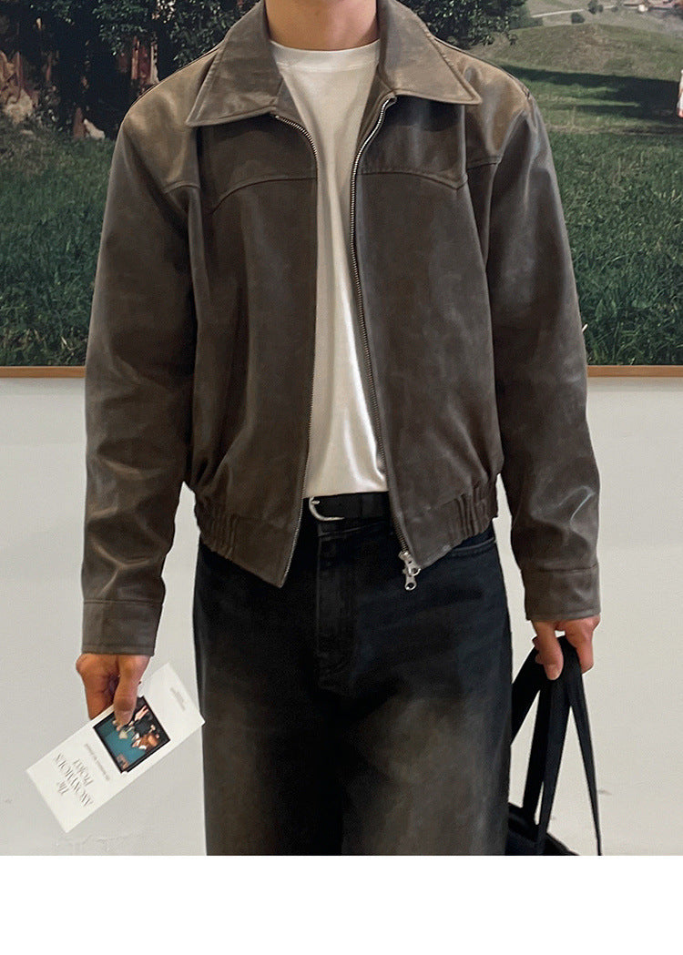 Vintage K Leather Jacket