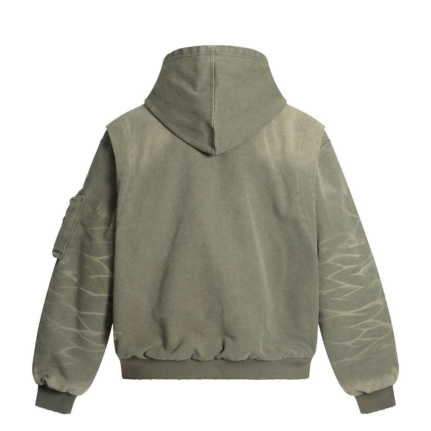Heavy Washed Distressed Jacket