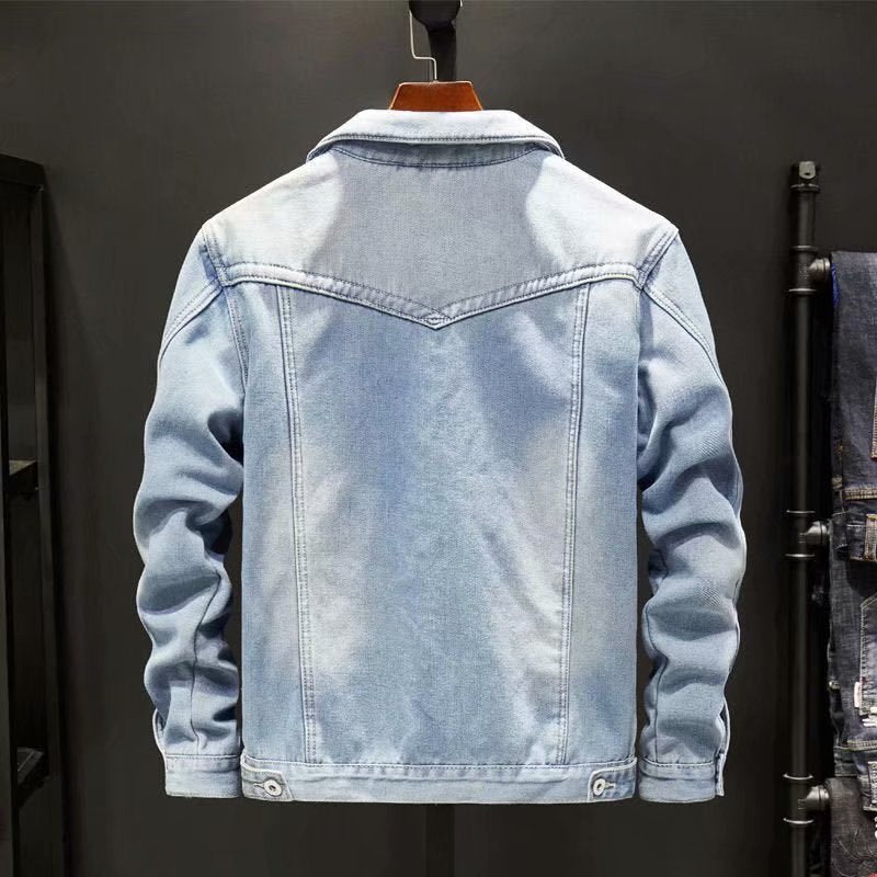 Velvet Thicken Denim Jacket