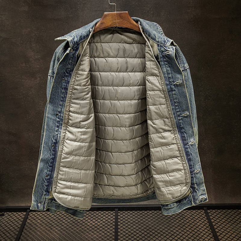 Light Washed Blue Denim Jacket