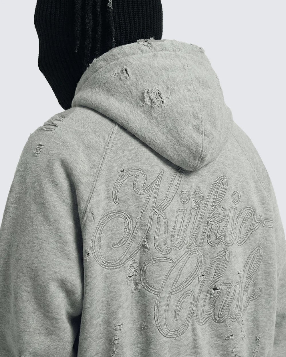 Ghost Distressed Hoodie