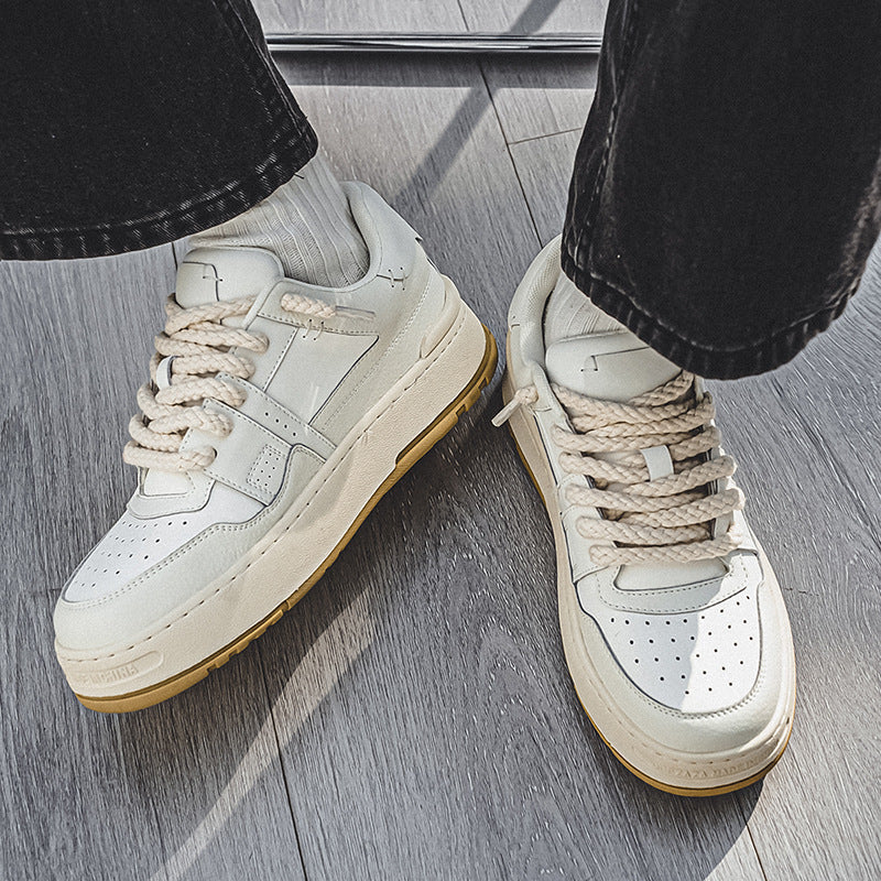 Rope Court Low - Beige White