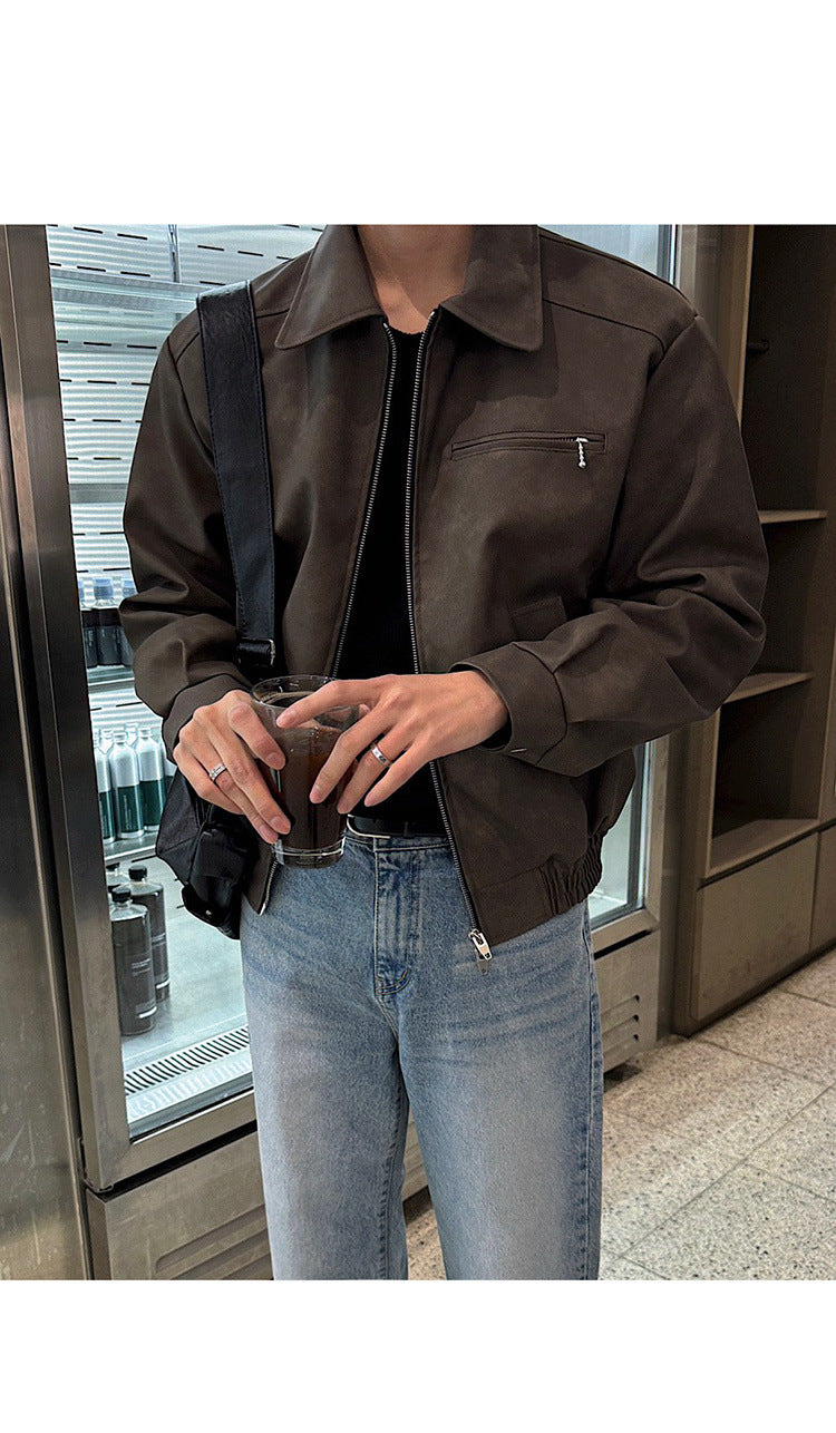 American Retro Leather Jacket