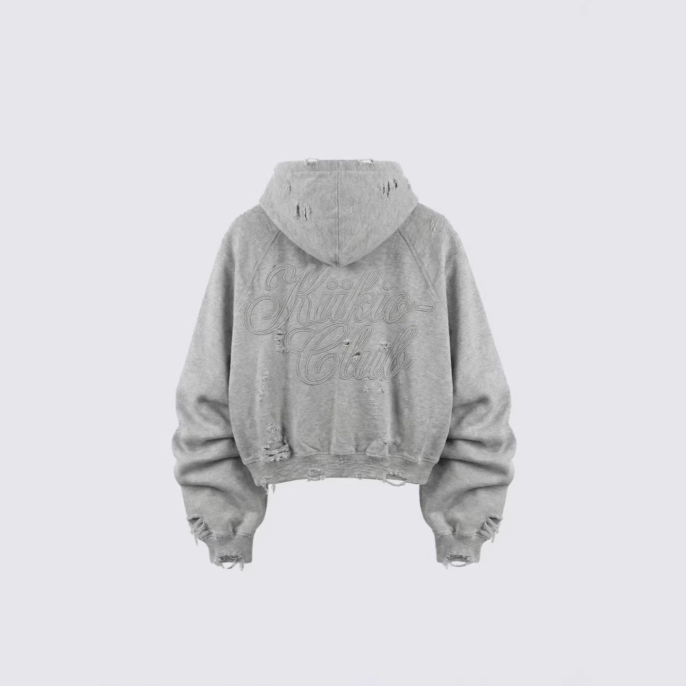 Ghost Distressed Hoodie