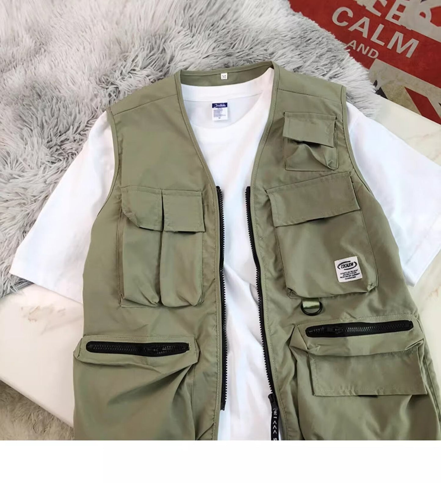Versatile Outdoor T-Shirt + Vest Set