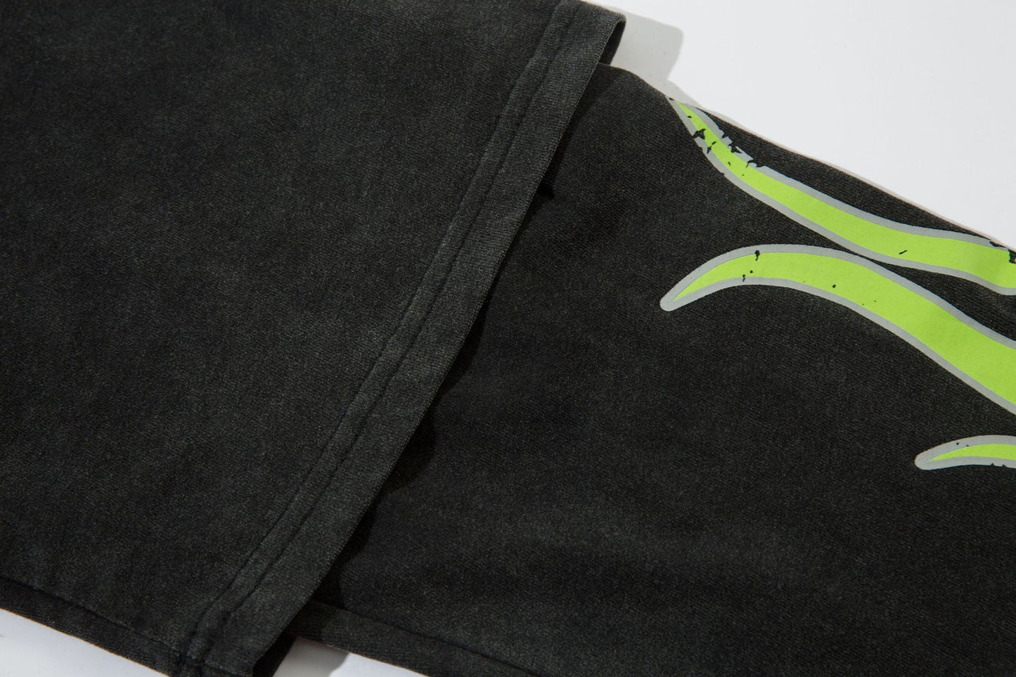 Green Flame '88' Long Sleeve Tee
