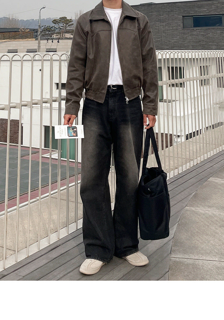 Vintage K Leather Jacket