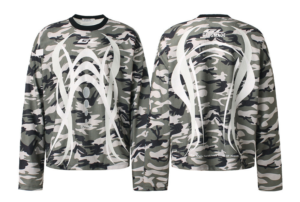 Camo 'Ghost' Breathable Long Sleeve Sweatshirt
