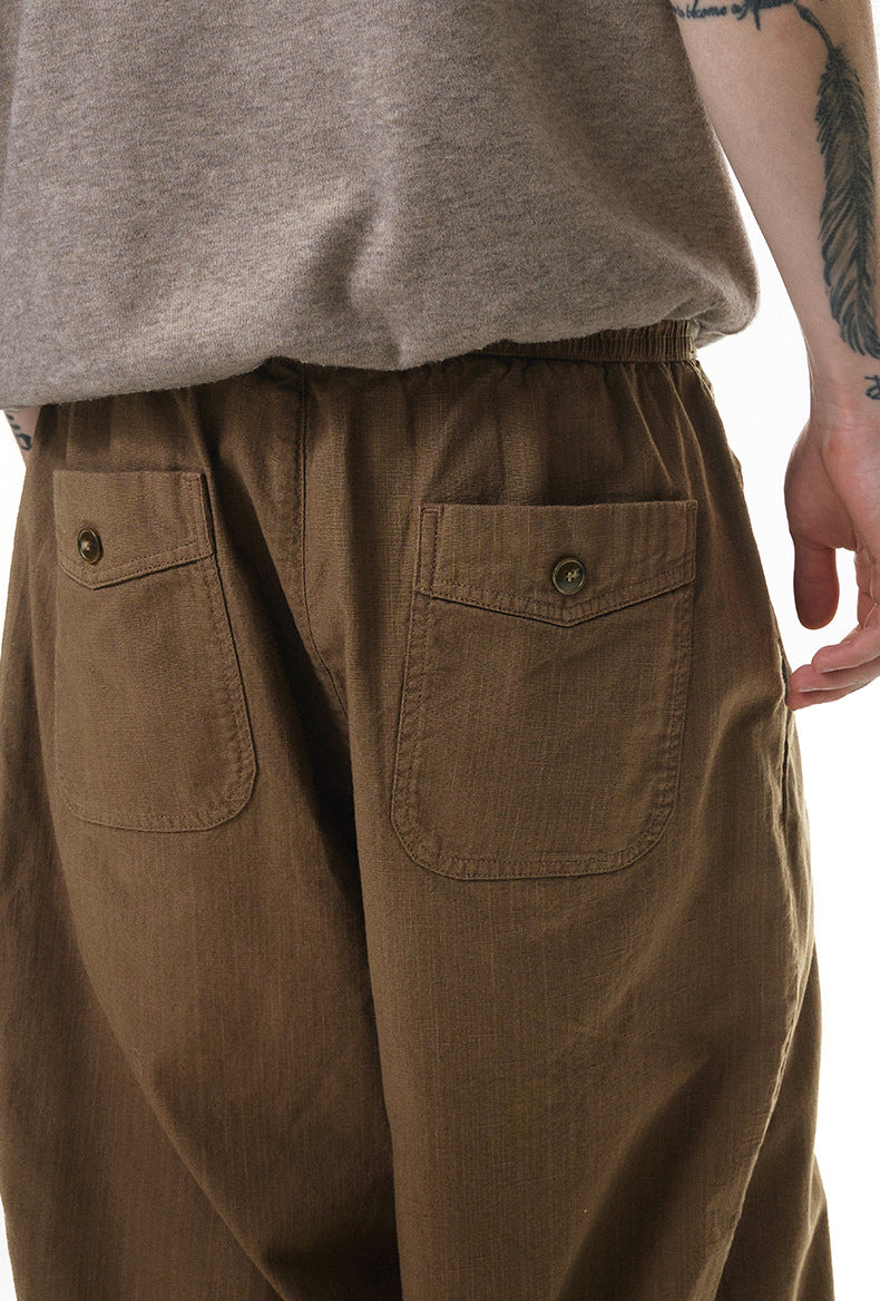 Linen Wide Leg Pants