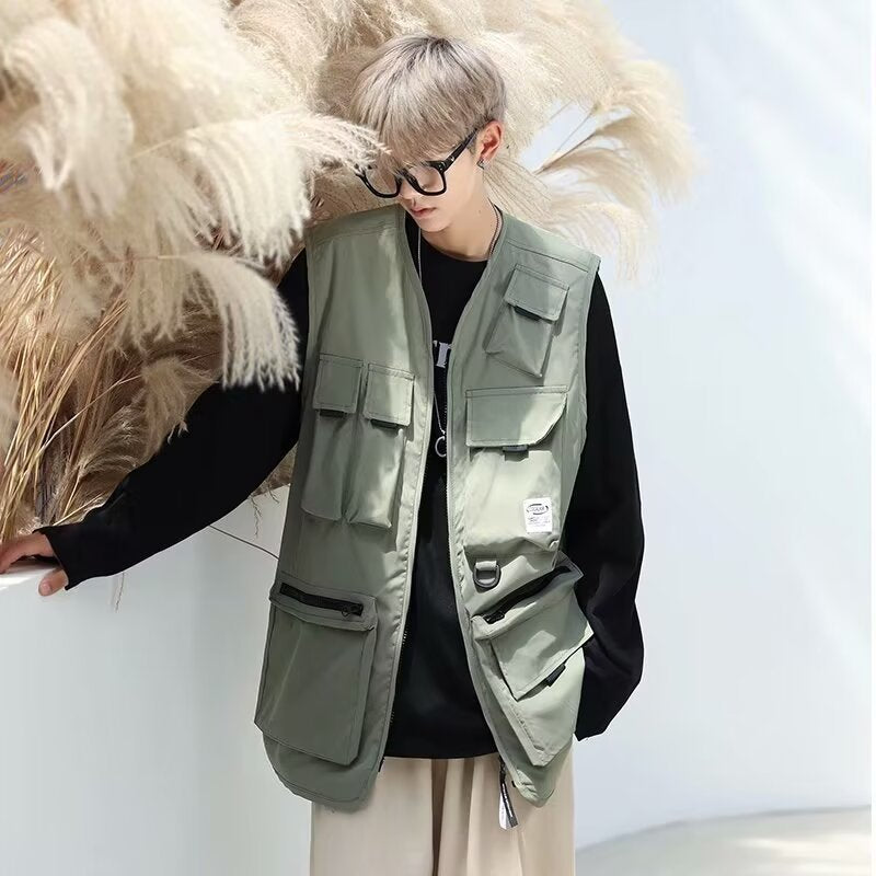 Versatile Outdoor T-Shirt + Vest Set