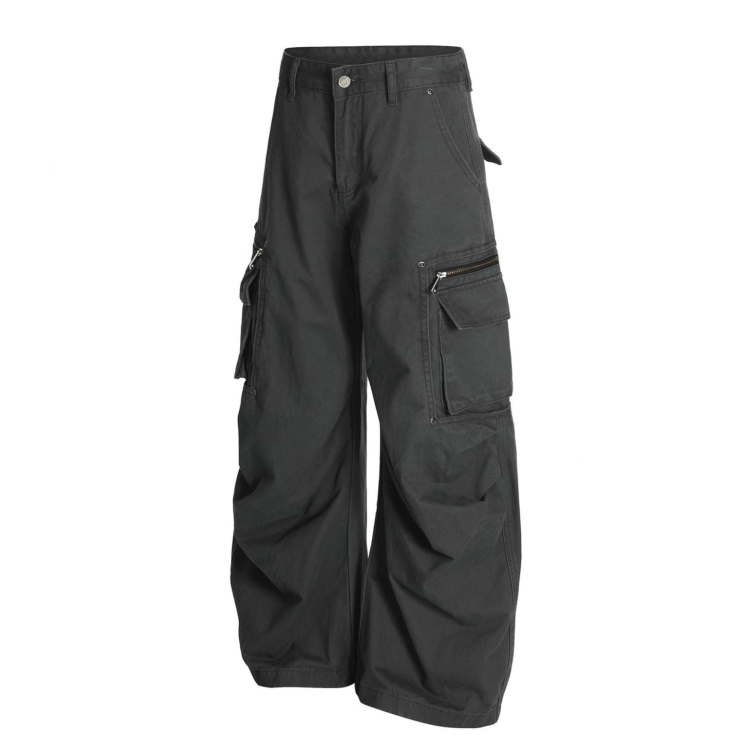 Retro Deconstructed Relaxed Fit Utility Pants
