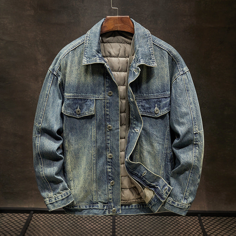 Light Washed Blue Denim Jacket