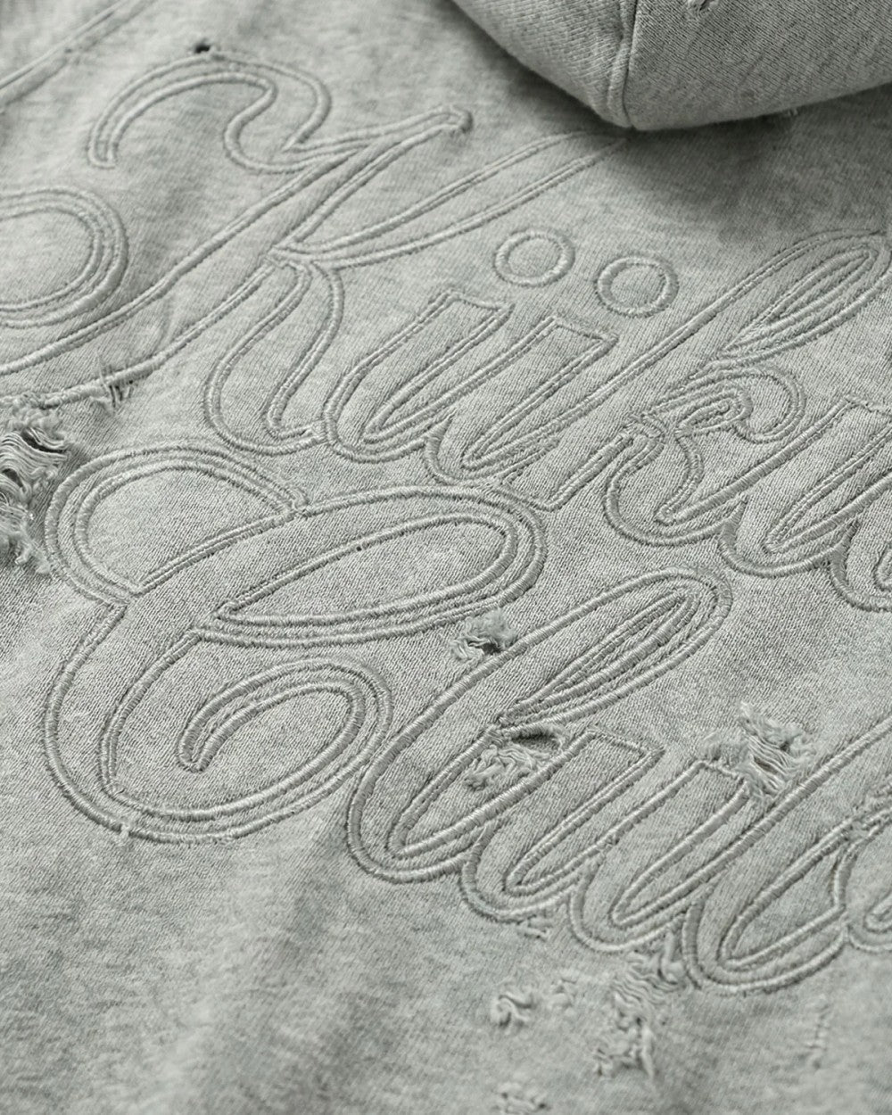 Ghost Distressed Hoodie