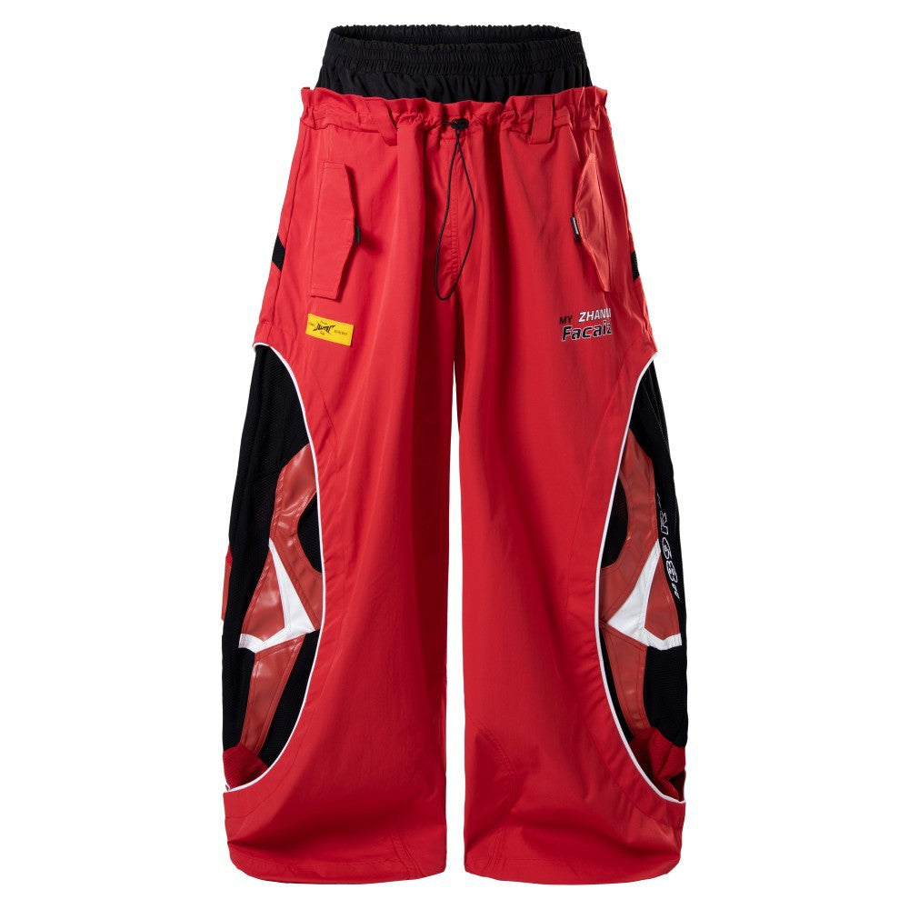 Racing Double Waist Sweatpants