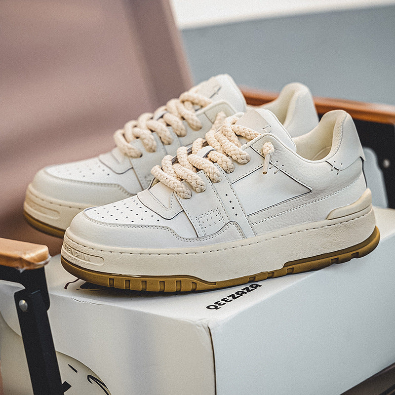 Rope Court Low - Beige White