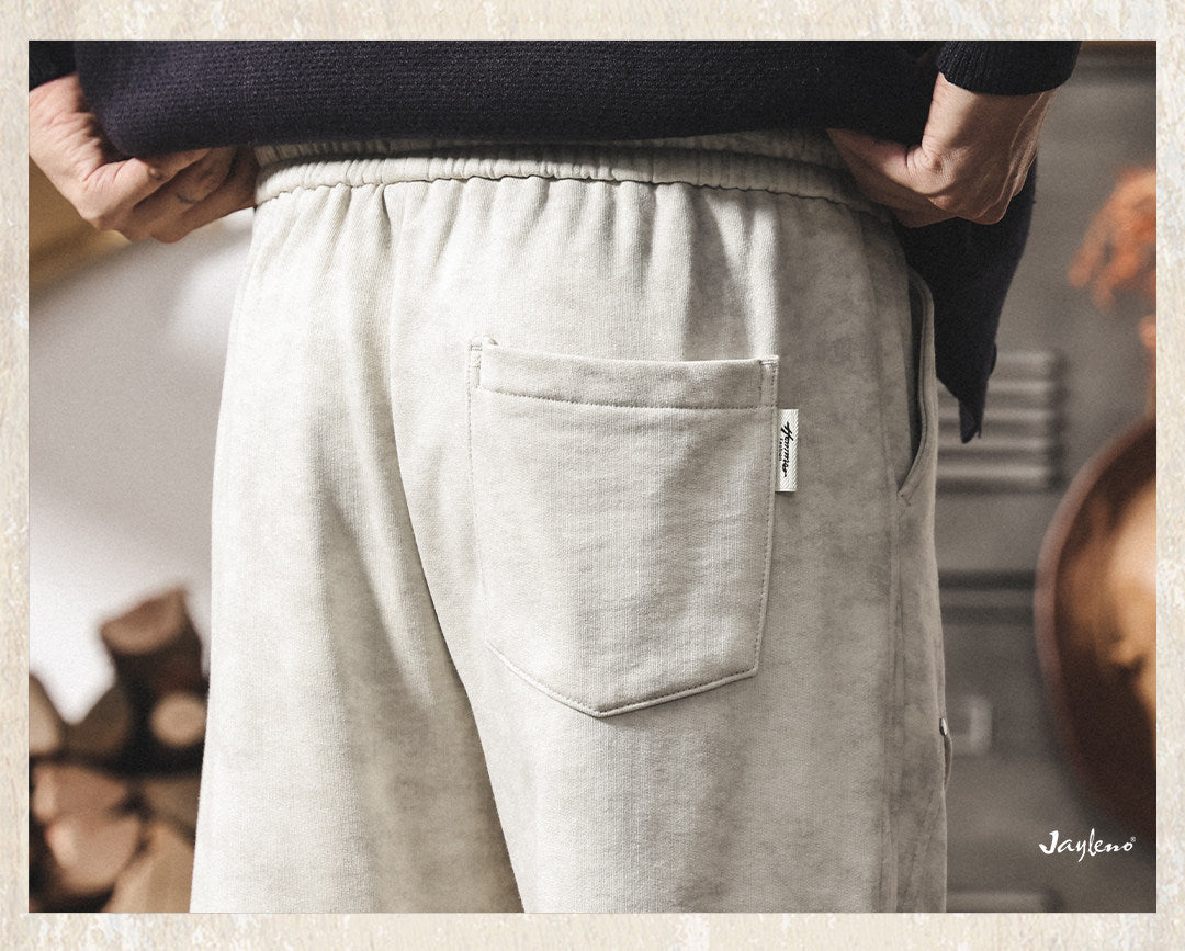 Washed Straight Leg Joggers