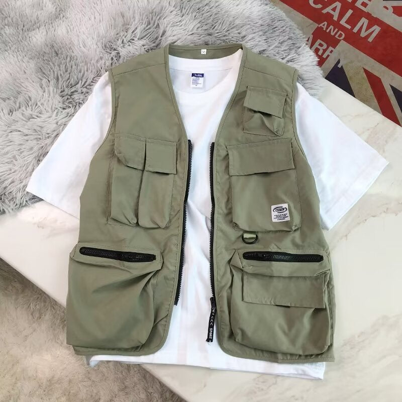 Versatile Outdoor T-Shirt + Vest Set