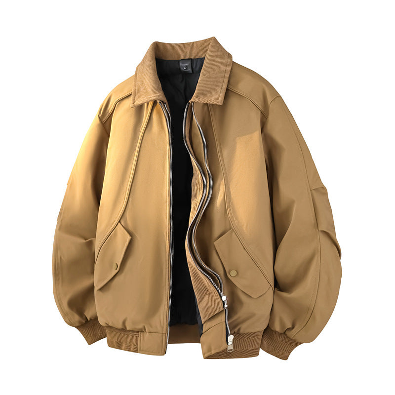 Duck Down Faux TwoPiece Casual Jacket