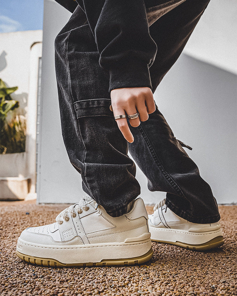 Rope Court Low - Beige White