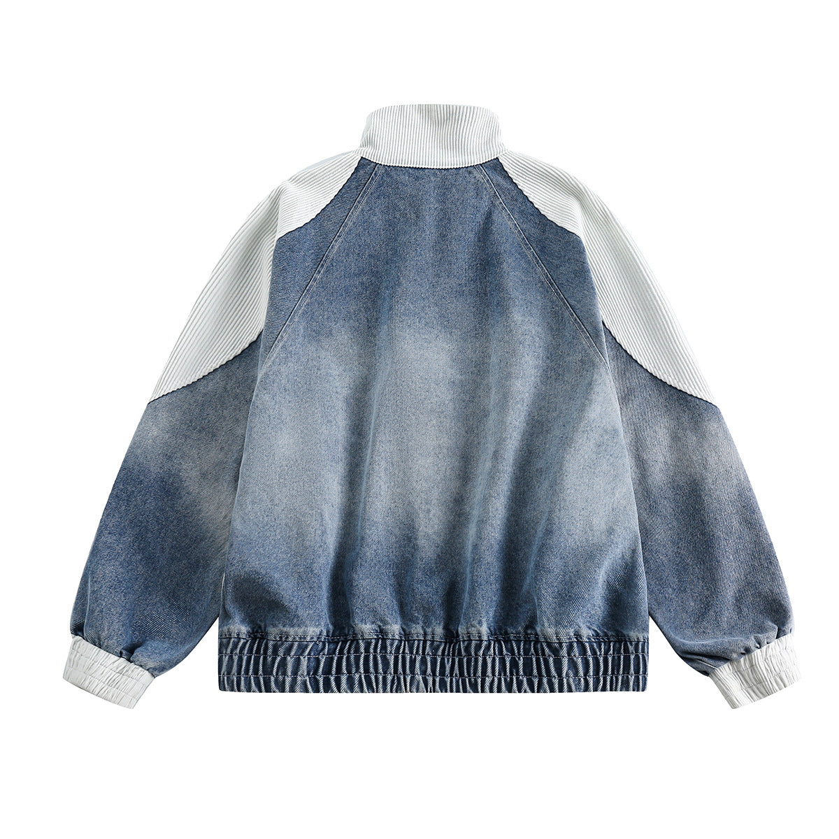Retro Biker Splicing Jacket