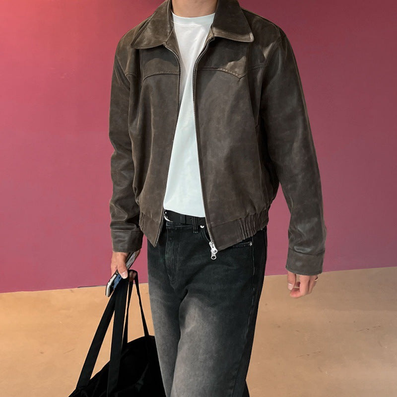 Vintage K Leather Jacket