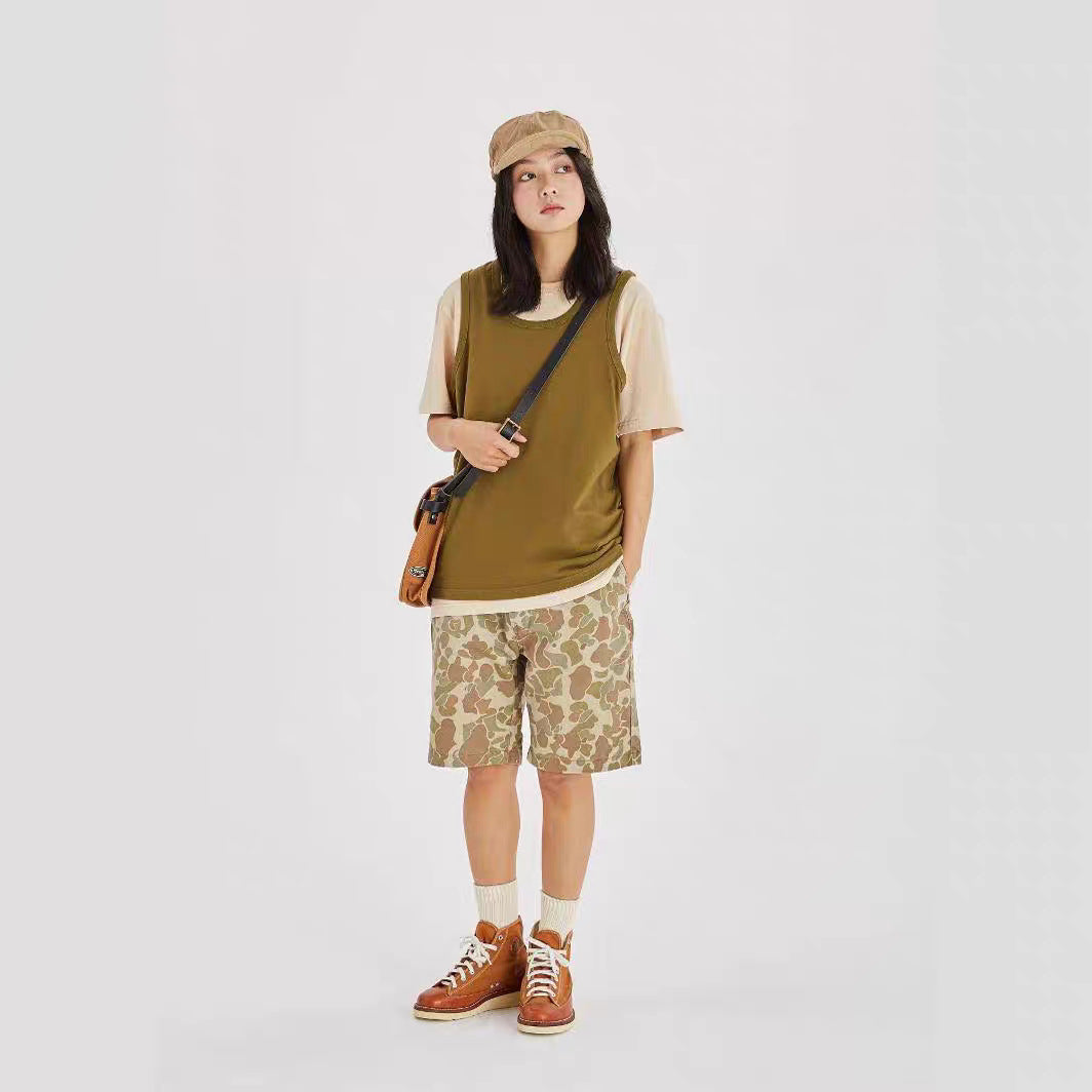 Cyzo Retro Camo Shorts
