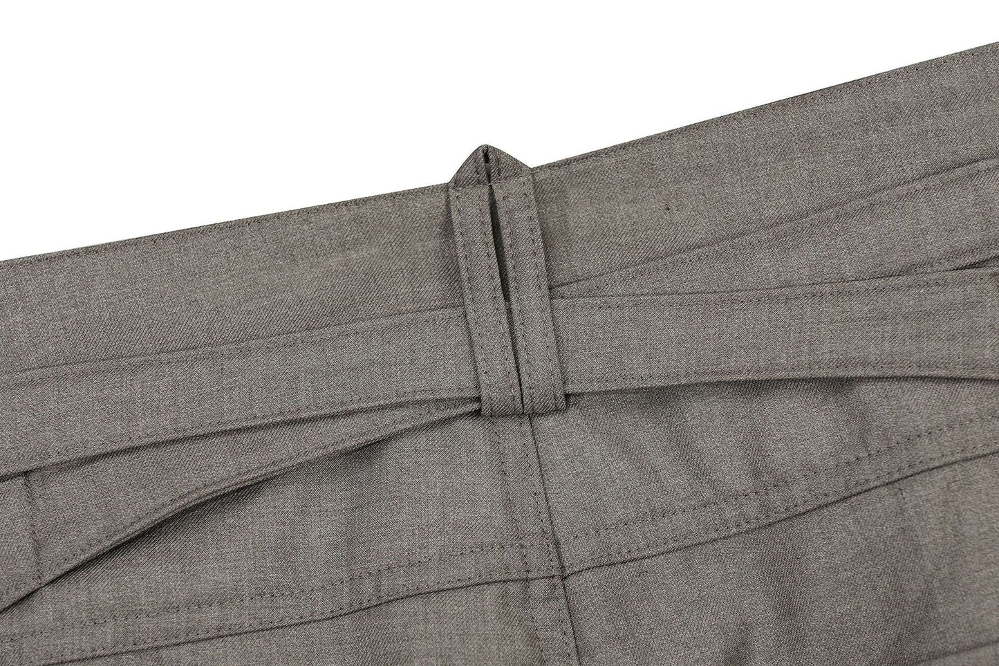 Retro Chic Pleated Relaxed Fit Trousers