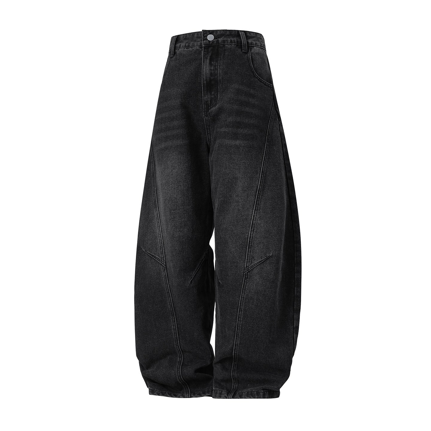 Retro Panelwork Denim Jeans
