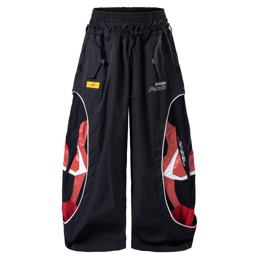 Racing Double Waist Sweatpants