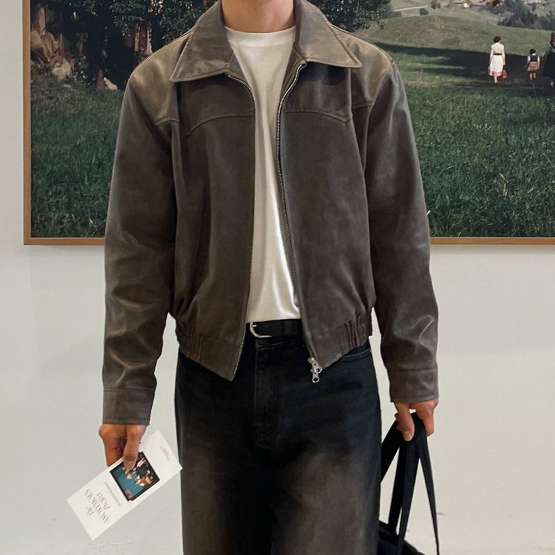 Vintage K Leather Jacket