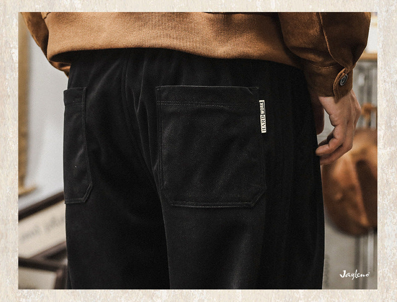 Retro Chenille Relaxed Fit Heavyweight Pants