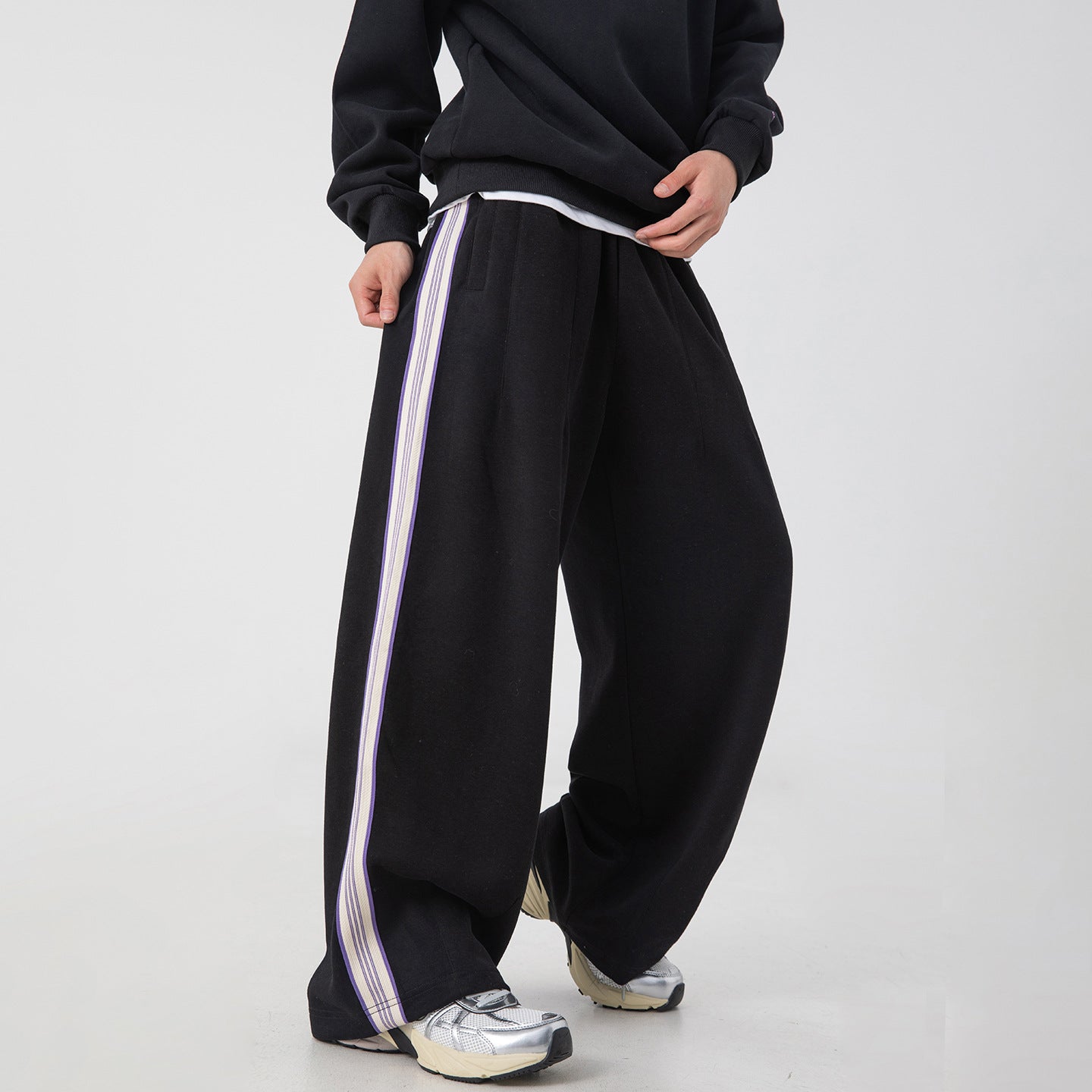 High Street Side Striped Joggers