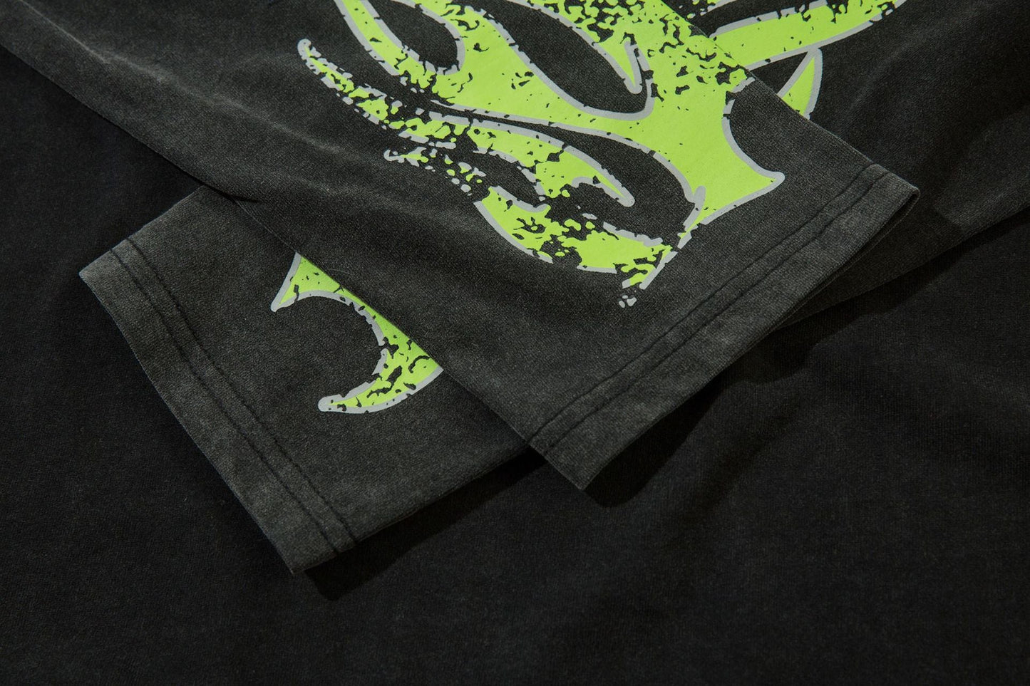 Green Flame '88' Long Sleeve Tee